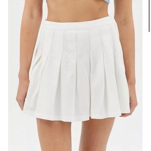 UO white tennis skirt